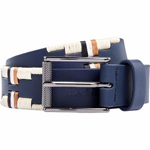 BOSS Equestrian Gürtel Unisex Signature FS24, Polo Gürtel BOSS Equestrian Gürtel Unisex Signature FS24, Polo Gürtel