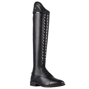 QHP Reitstiefel Damen Hailey Adult, Lederreitstiefel, Schwarz QHP Reitstiefel Damen Hailey Adult, Lederreitstiefel, Schwarz