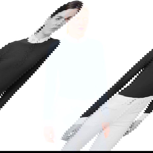 Samshield Women's Competition Shirt Loise Crystal Leaf, long-sleeved