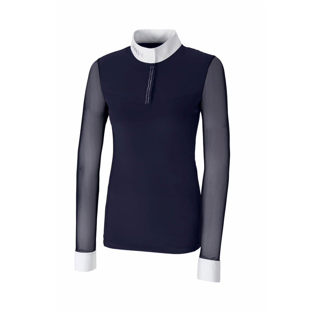 Pikeur Turniershirt Damen mit Mesh 1/1 Arm, langarm