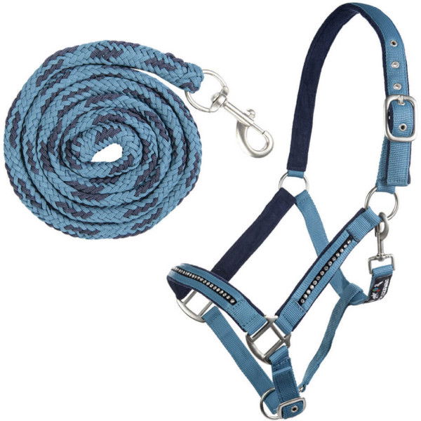 HKMHeadcollar Set Crystal, with Rope