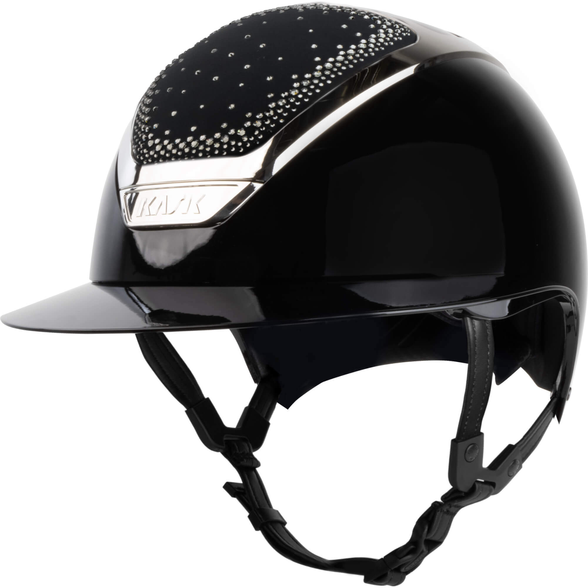 Kask Riding Helmet Star Lady Pure Shine Swarovski InOut Diamond