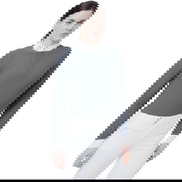 Samshield Women's Competition Shirt Loise Crystal Leaf, long-sleeved