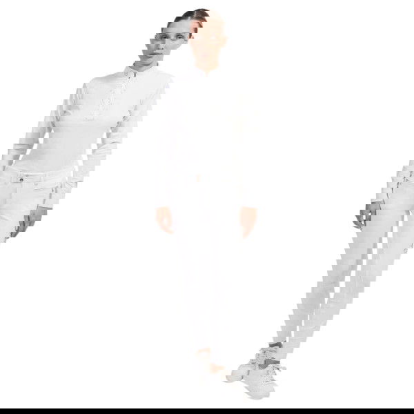 Samshield Women's Competition Shirt Loise Crystal Leaf, long-sleeved