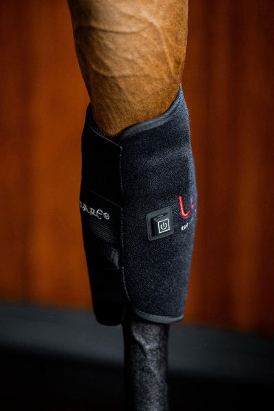 Horseware Therapiegamasche Hock Boot LED Red Light Therapy HW25, links, LED Rotlichttherapie