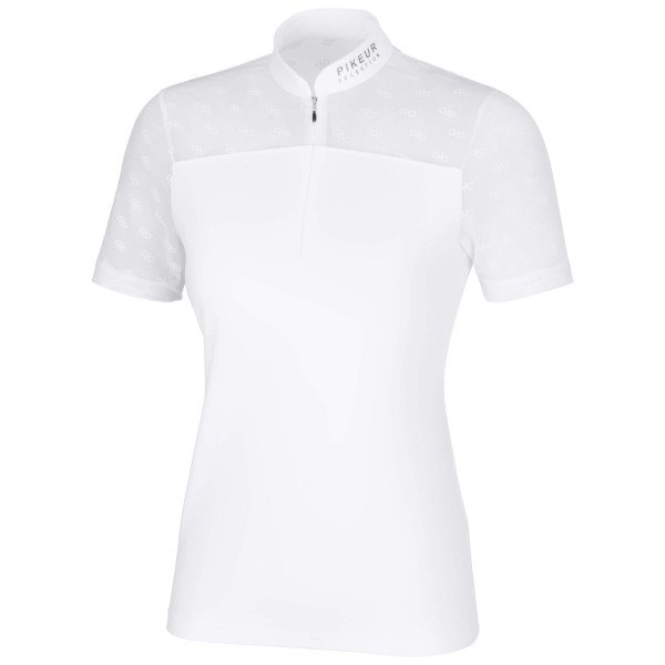 Pikeur Women's Training Shirt Zip Shirt Selection SS24, short-sleeved