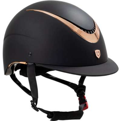 Equestro Riding Helmet Shiny Frame