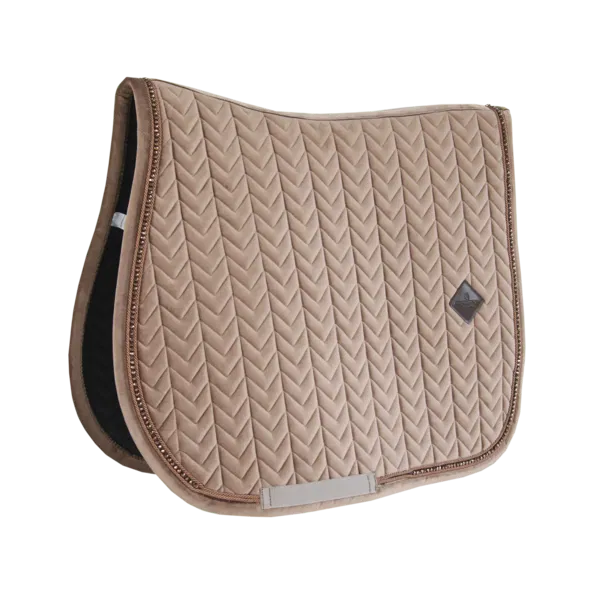 Free Gift Kentucky Horsewear Jumping Saddle Pad Velvet Pearls (beige) from £499 purchase value