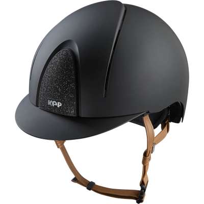 KEP Reithelm Smart NOVA Matt Star mit Beigen Kinnriemen