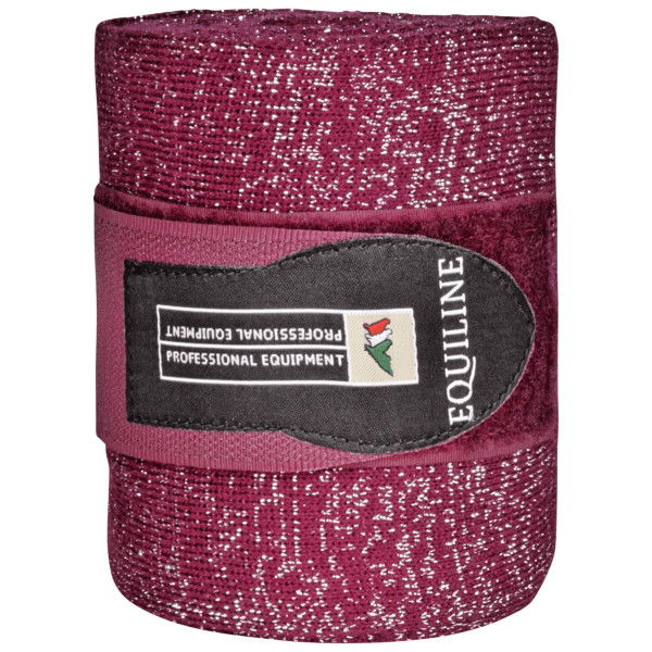 Equiline Bandagen Glitter, Stallbandagen, 2er Set