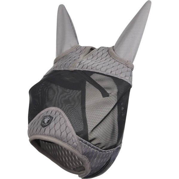 LeMieux Fliegenmaske Gladiator Half Fly Mask, mit Ohrenschutz, UV-Schutz