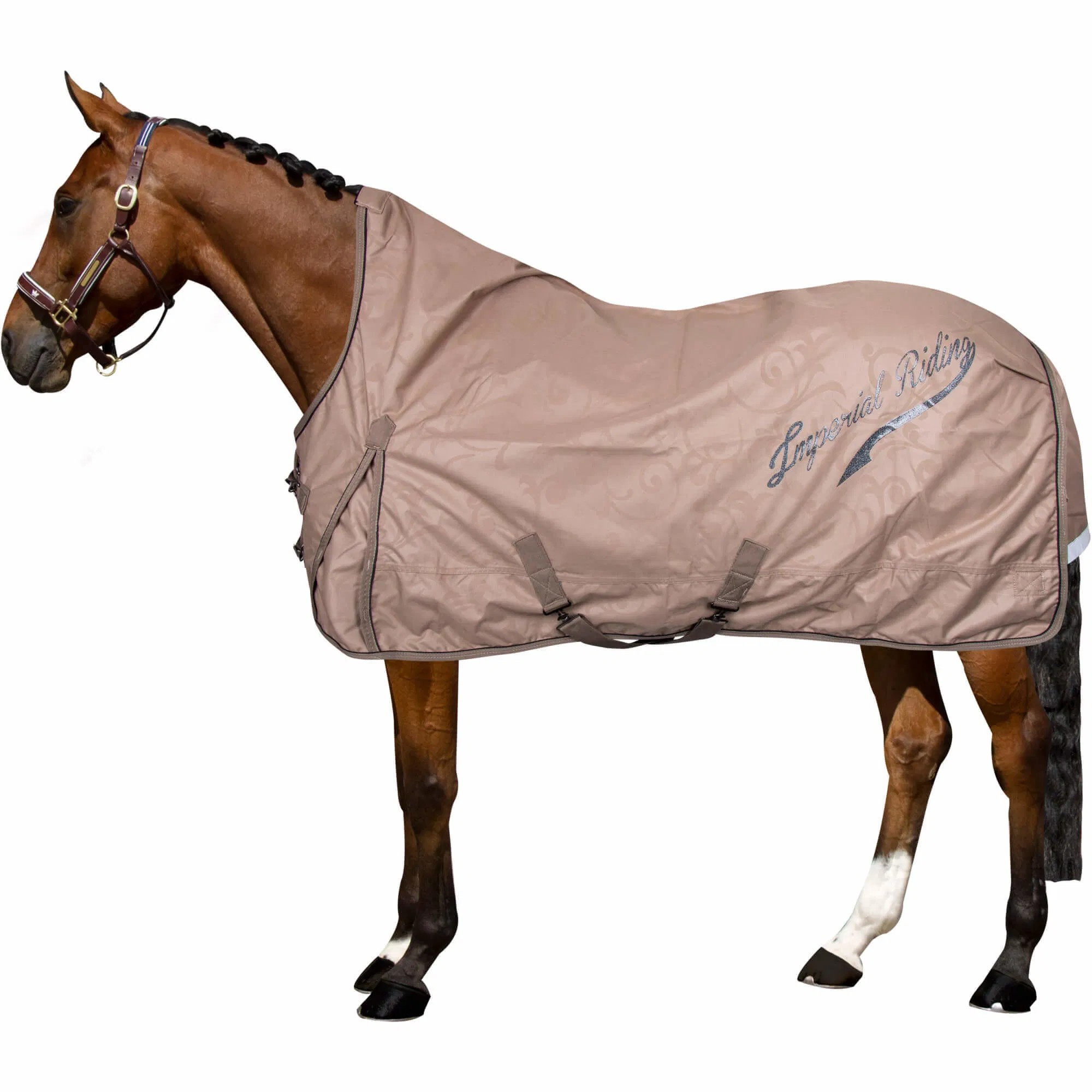 Imperial Riding Outdoordecke IRHSuper-Dry, 0 g, High-Neck, mit Fleece