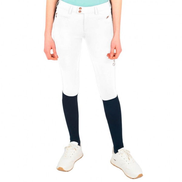 Samshield Reithose Damen Adele Metal Dots FS22, Kniebesatz, Knee-Grip