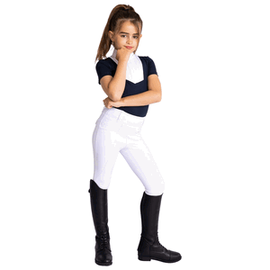 Maximilian Equestrian Turniershirt Kinder Sienna Show, kurzarm Maximilian Equestrian Turniershirt Kinder Sienna Show, kurzarm