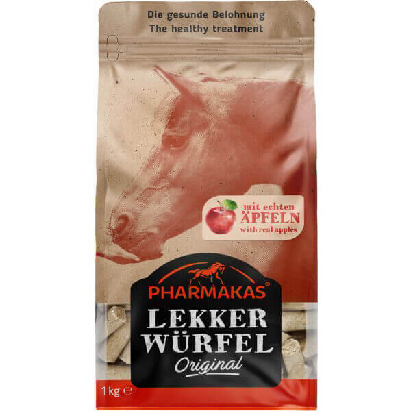Pharmakas Lekkerwürfel Apfel, Pferdeleckerlis