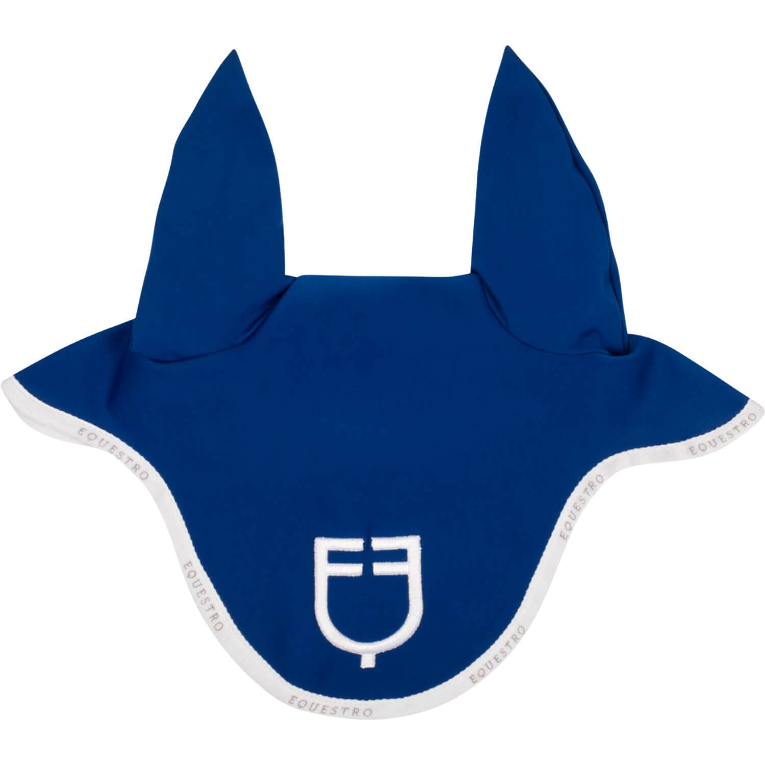 Equestro Fliegenhaube Technical Fabric with Logo, Fliegenmütze, Fliegenohren