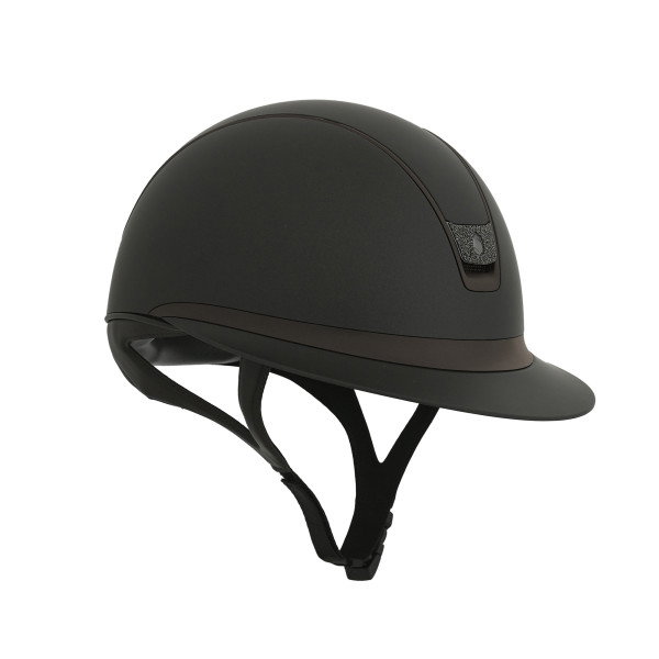 Samshield Reithelm Miss Shield 2.0 Shadowmatt, Trim Matt Bronze, Blason Crystal Fabric Metal Eclipse