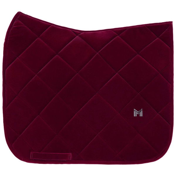 Maximilian Equestrian Saddle Pad Velvet Collection, Dressage Saddle Pad