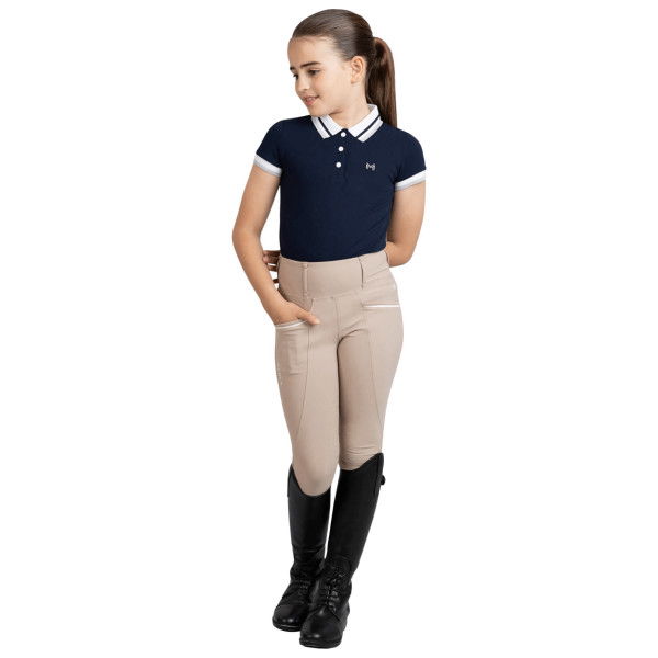 Maximilian Equestrian Shirt Mädchen YR Glint, Poloshirt, kurzarm