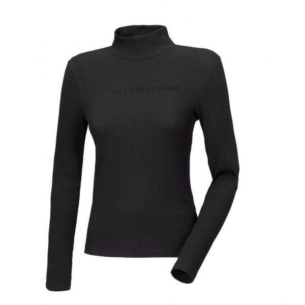 Pikeur Women's Shirt Roll Neck FW22, Long-Sleeved, with Turtleneck