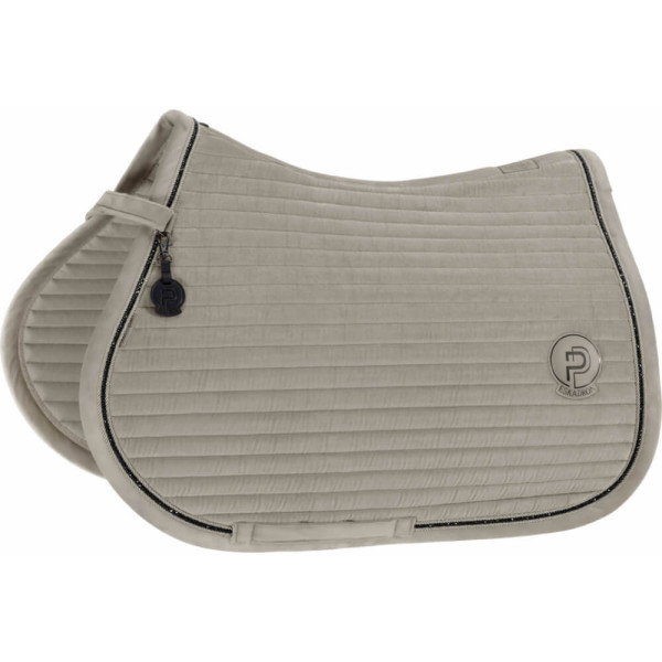 Eskadron Saddle Pad Velvet Crystal Platinum FW26, Jumping Saddle Pad