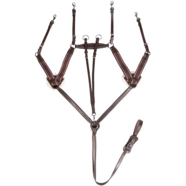 HKM Breastplate with Martingale Fork