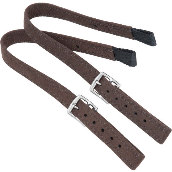 Kieffer Monoblade Stirrup Leathers Suede, Dressage Stirrup Leathers