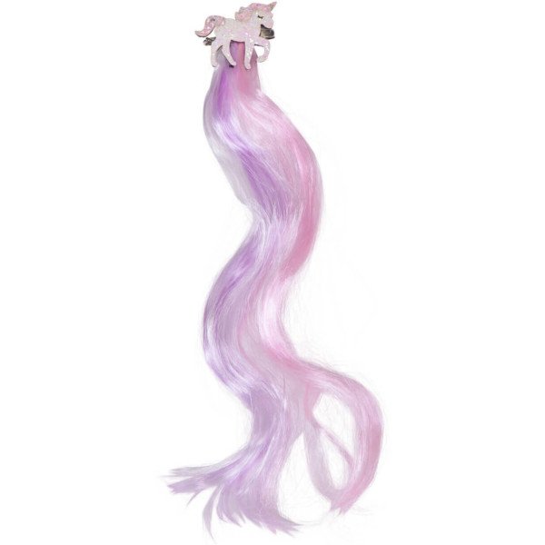 QHP Hair Clip Gwenn SS24, Hair Extension, Glitter Unicorn