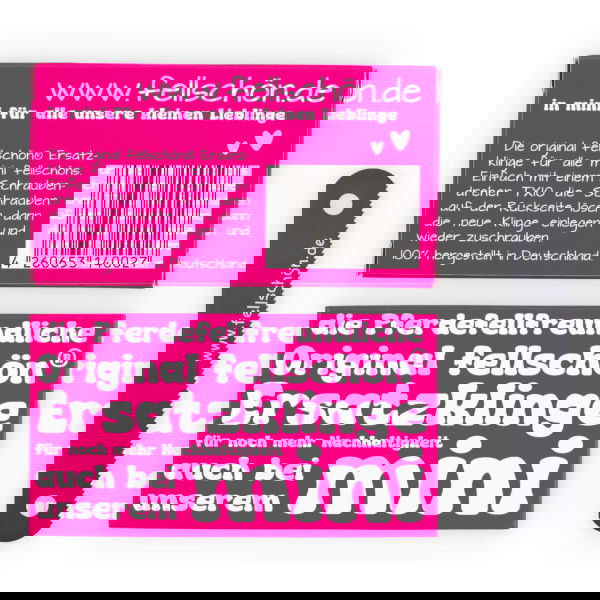 Fellschön Ersatzklinge Mini für Fellwechselhelfer Mini