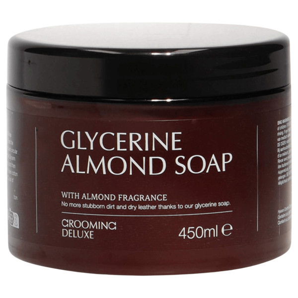 Grooming Deluxe Leather Soap Glycerine Almond