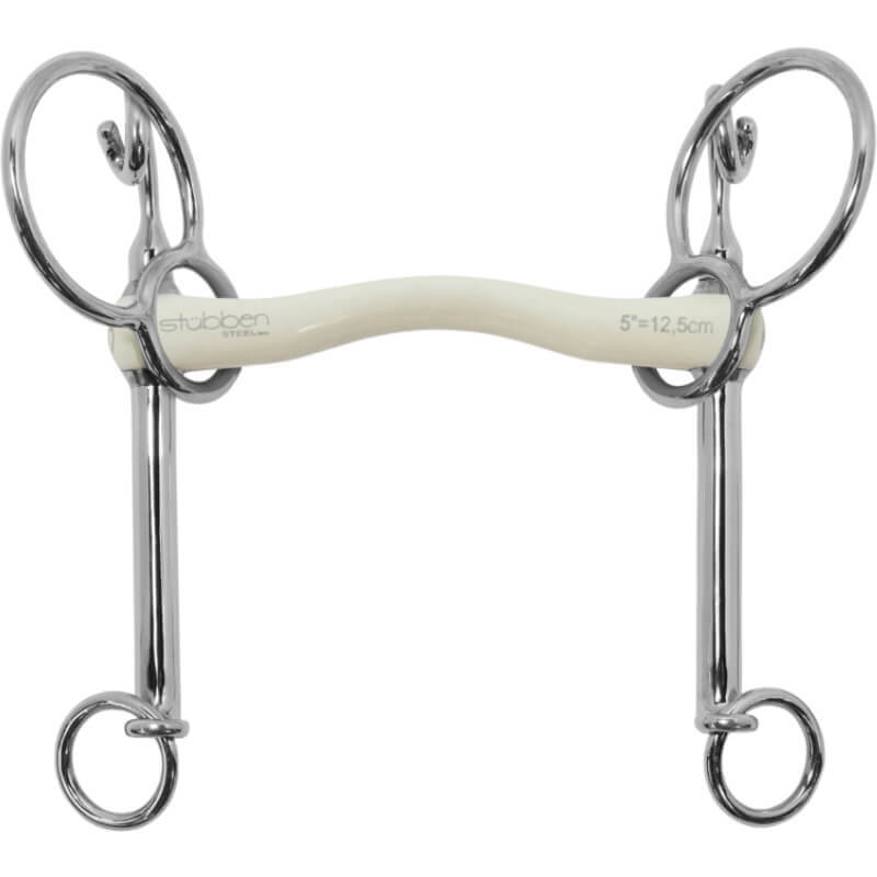 Stübben Steeltec Pelham Fine Line Flex, Swales Pelham, Stangengebiss