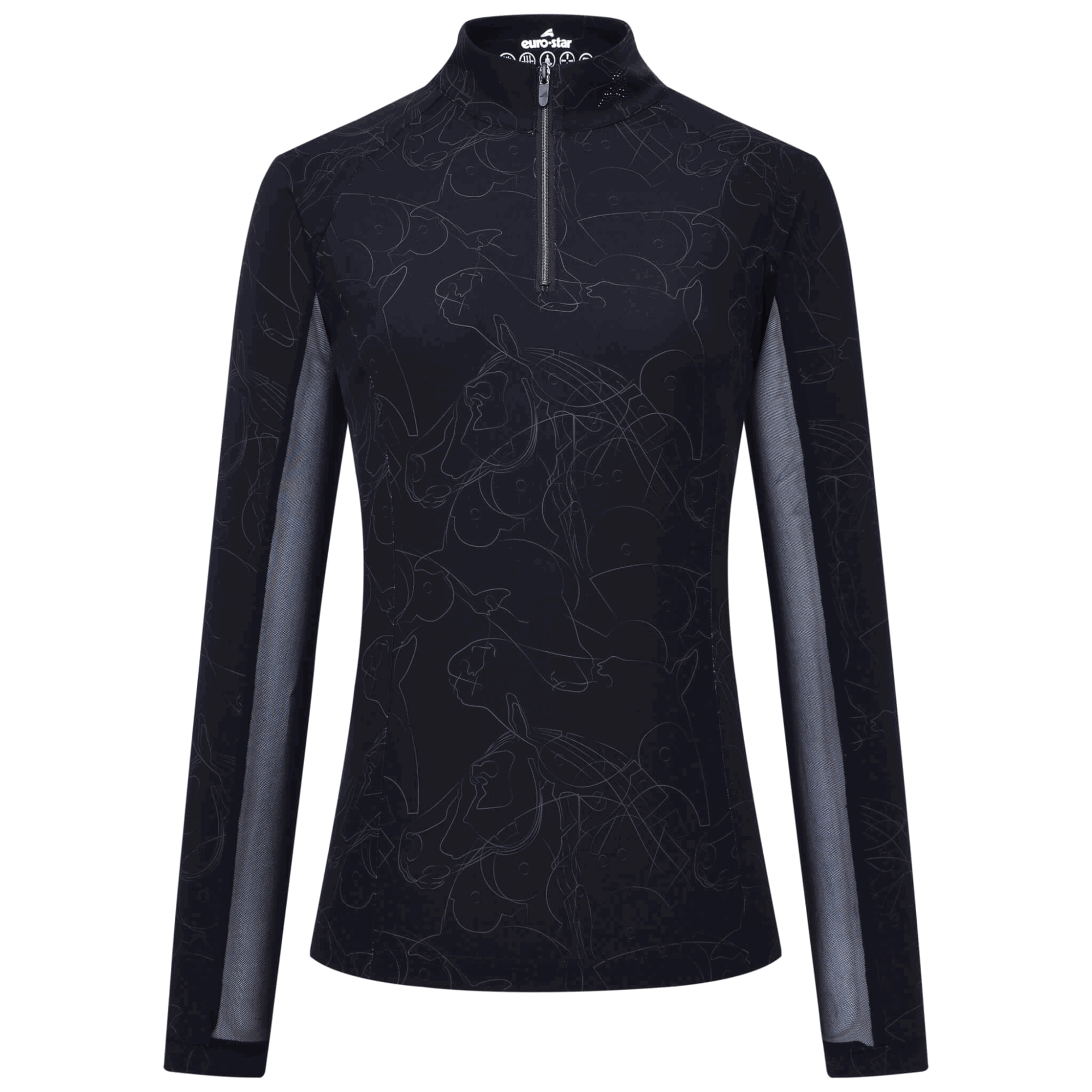 Euro Star Shirt Damen ESJoline FS26, Trainingsshirt, langarm, UV-Schutz