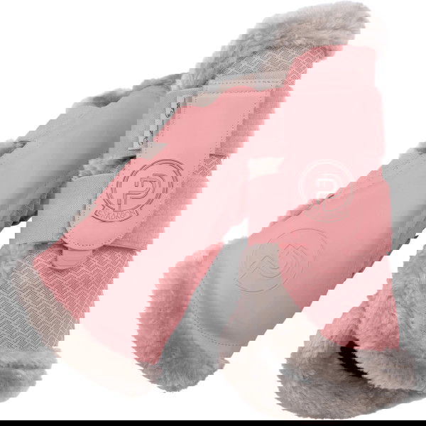 Eskadron Tendon Boots Mesh Fauxfur Platinum FW25, Faux Fur