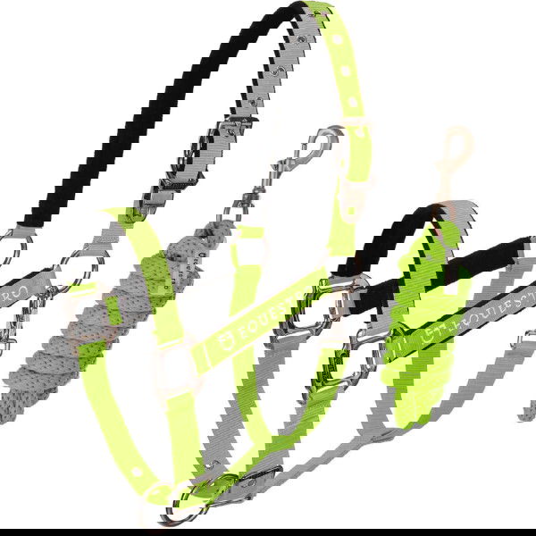 Equestro Halfter Set, Nylonhalfter, mit Führstrick