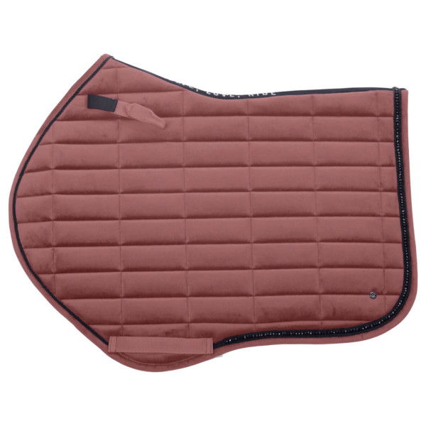 QHP Saddle Pad Astana Crystal, Jumping Saddle Pad