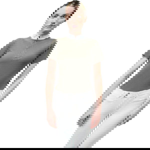 Samshield Turniershirt Damen Loise Crystal Leaf, kurzarm