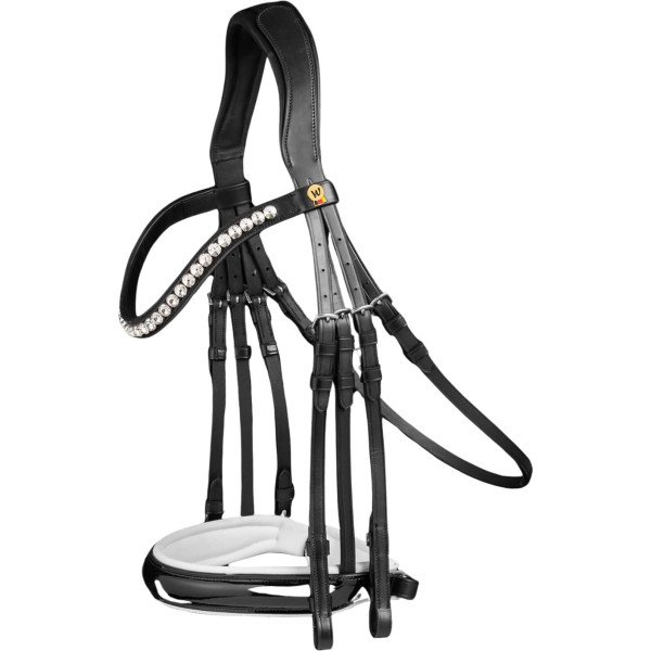 Waldhausen Double Bridle S-Line Timeless, Swedish Combined