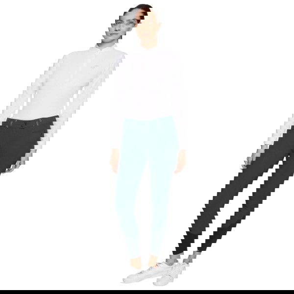 Samshield Women's Riding Breeches Chloe Crystal, Full Seat, Full-Grip, UV Protection