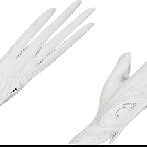 Equestro Women's Riding Gloves Glitter Logo