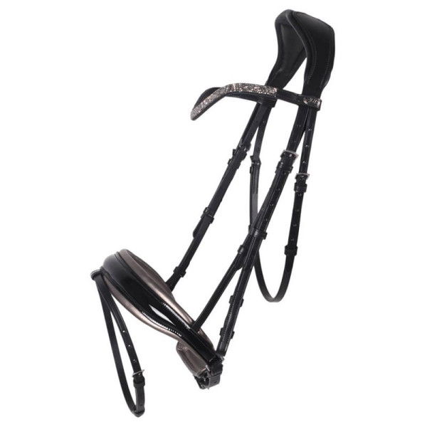 QHP Bridle Lupine, Swedish Combined, with Reins