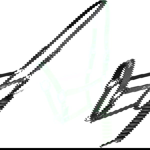 Etalon Vert Halfter Set De Niro, Nylonhalfter, mit Strick