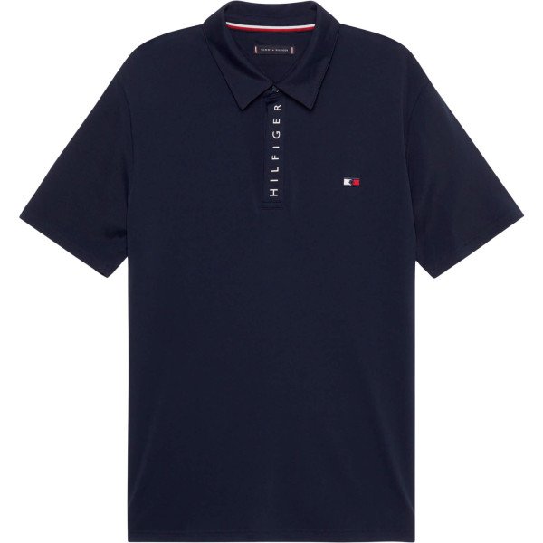 Tommy Hilfiger Equestrian Men's Polo Shirt Harlem Logo SS24, short sleeve