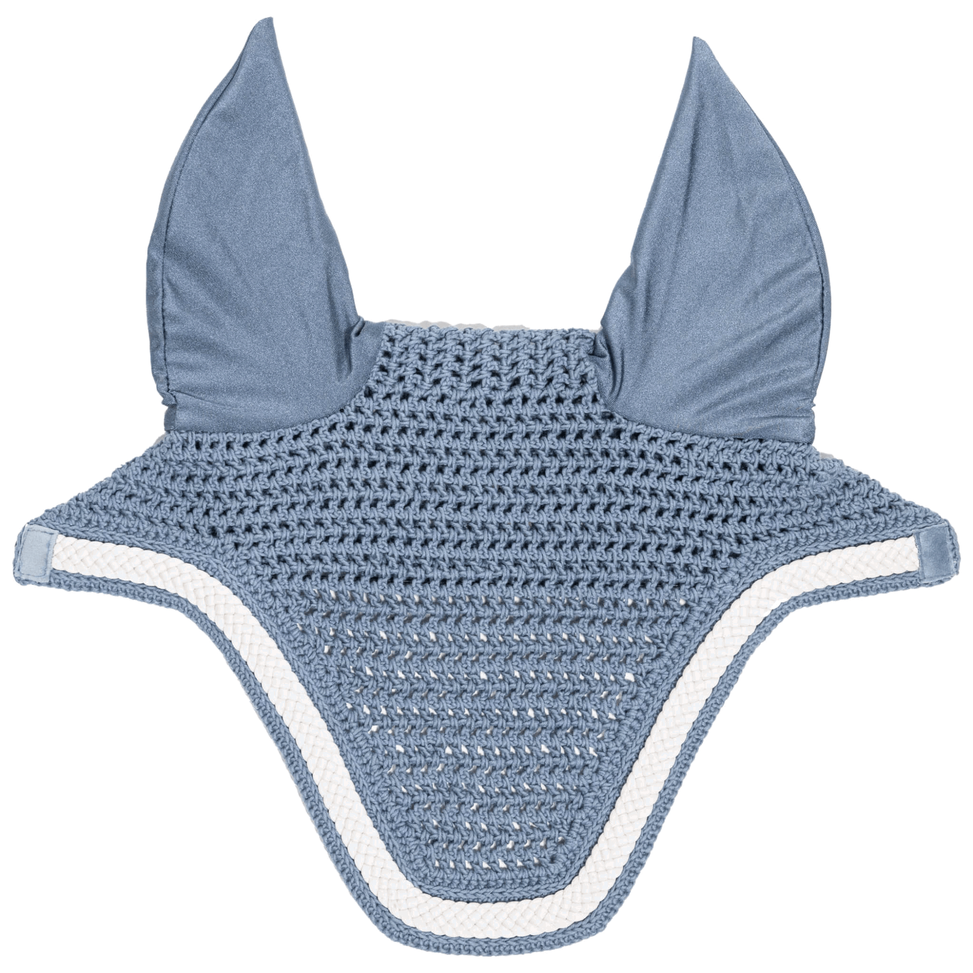 Kentucky Horsewear Fliegenhaube Wellington Plaited Cord Soundless, Fliegenmütze, Fliegenohren