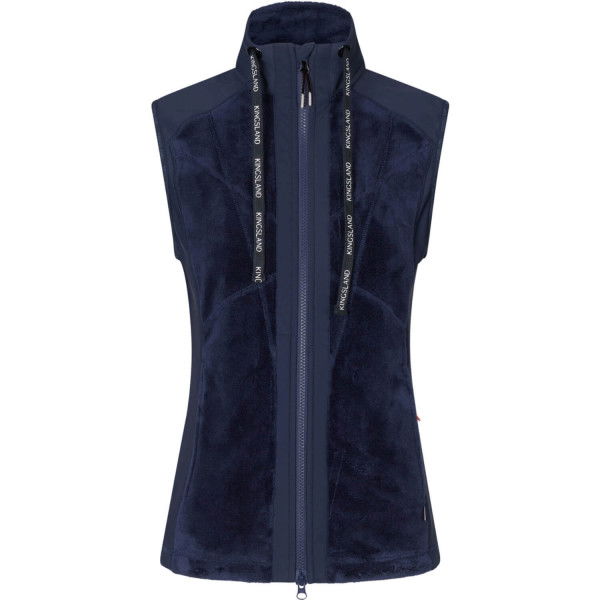 Kingsland Waistcoat Women's KLvania FW24, Fleece Waistcoat