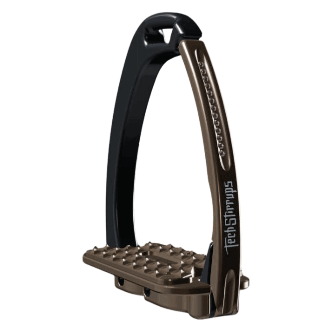 Tech Stirrups Steigbügel Venice Swarovski Sloped M, Sicherheitssteigbügel
