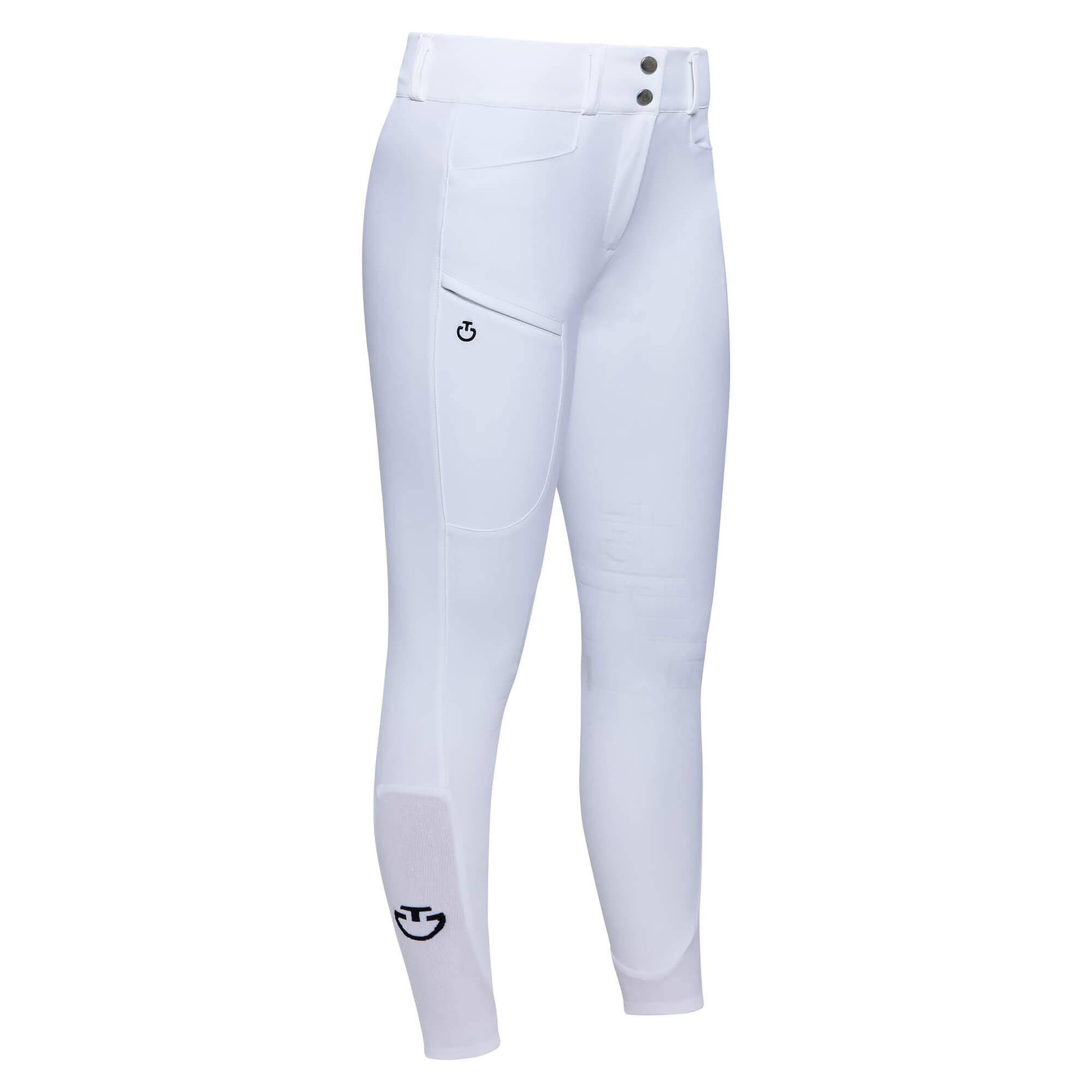 Cavalleria Toscana Women's Breeches CT Academy Jersey Grip FW23, Knee-Grip