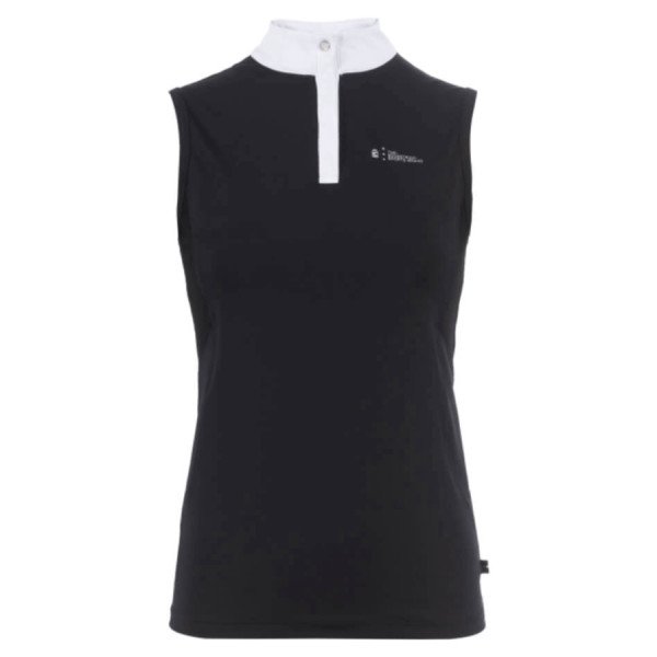 Cavallo Women´s Competition Shirt Caval Competition Sleeveless Halfzip SS24