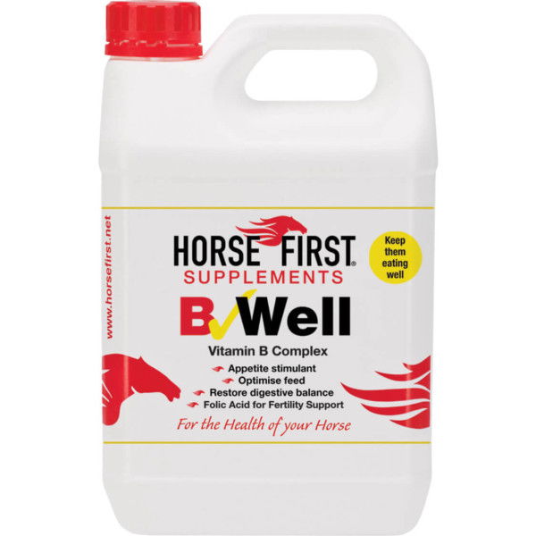 Horse First B Well, Ergänzungsfuttermittel, Vitamin B, Liquid