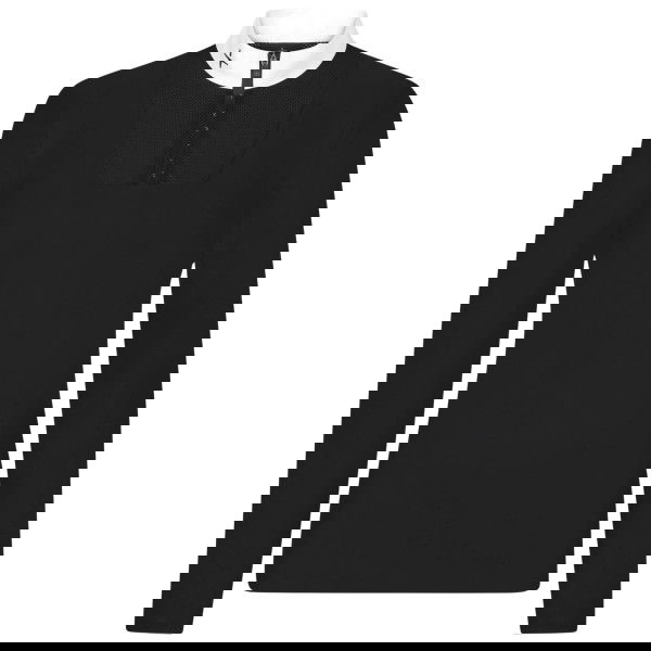 Trolle Women's Competition Shirt New Center Line Polo Mesh FW25, long-sleeved