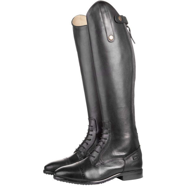 HKM Riding Boots Valencia, Leather Riding Boots, Black